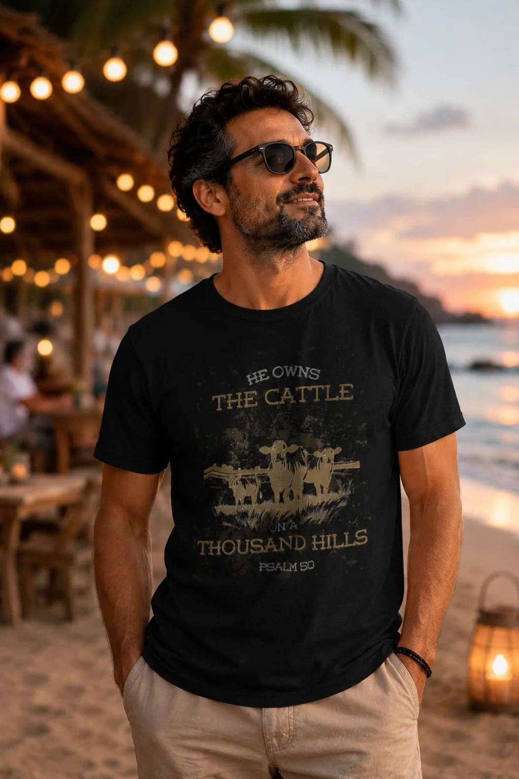 Cattle On 1000 Hills White Tshirt