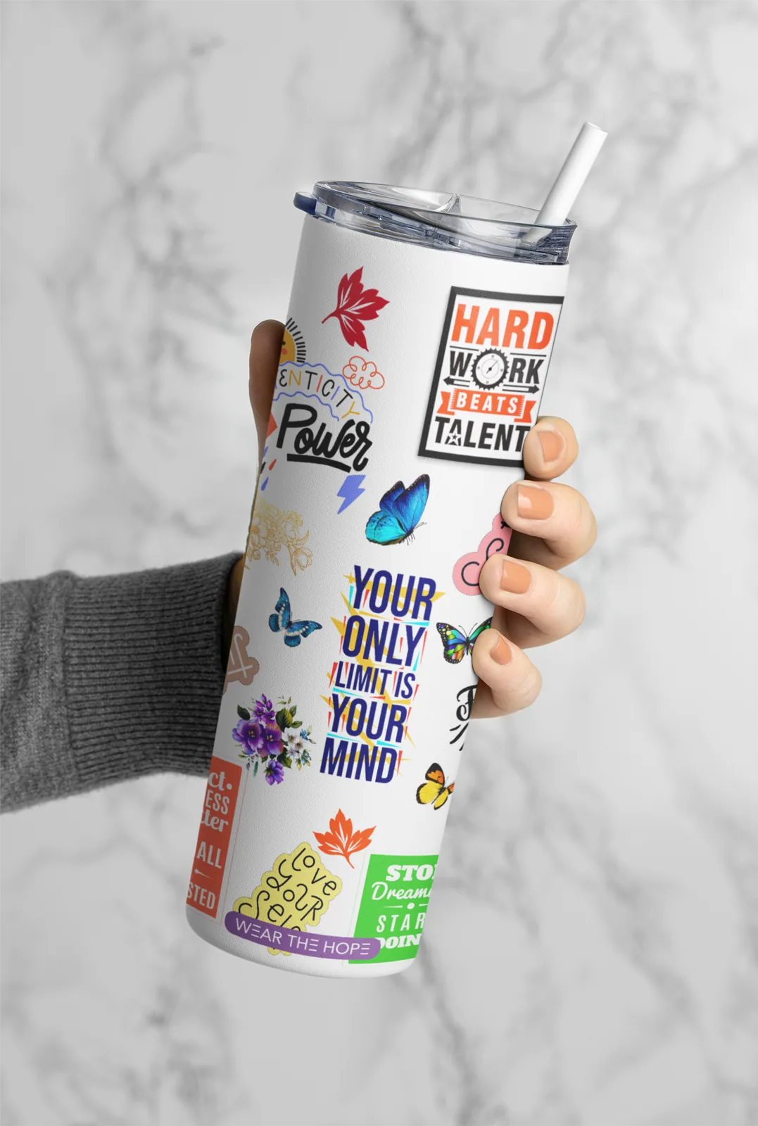 Motivational Tumbler
