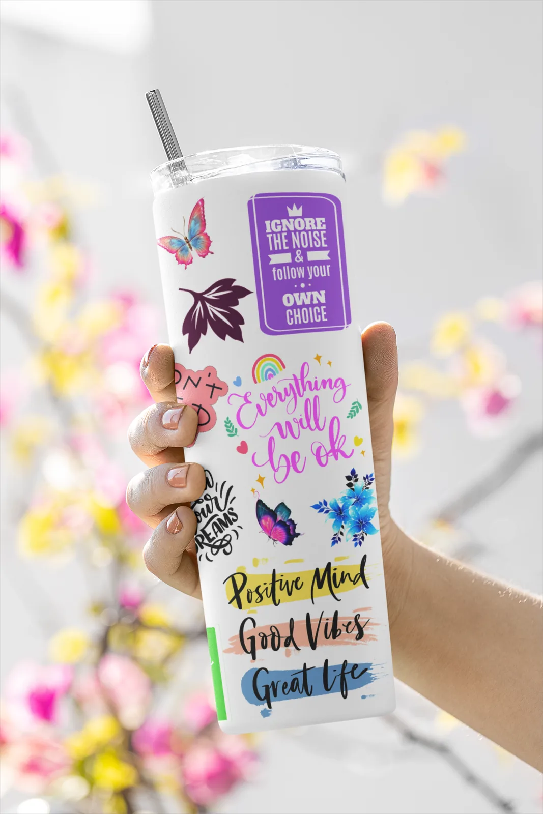 Motivational Tumbler