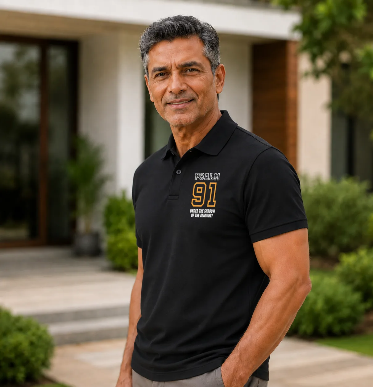 Psalm 91 Polo Tshirt