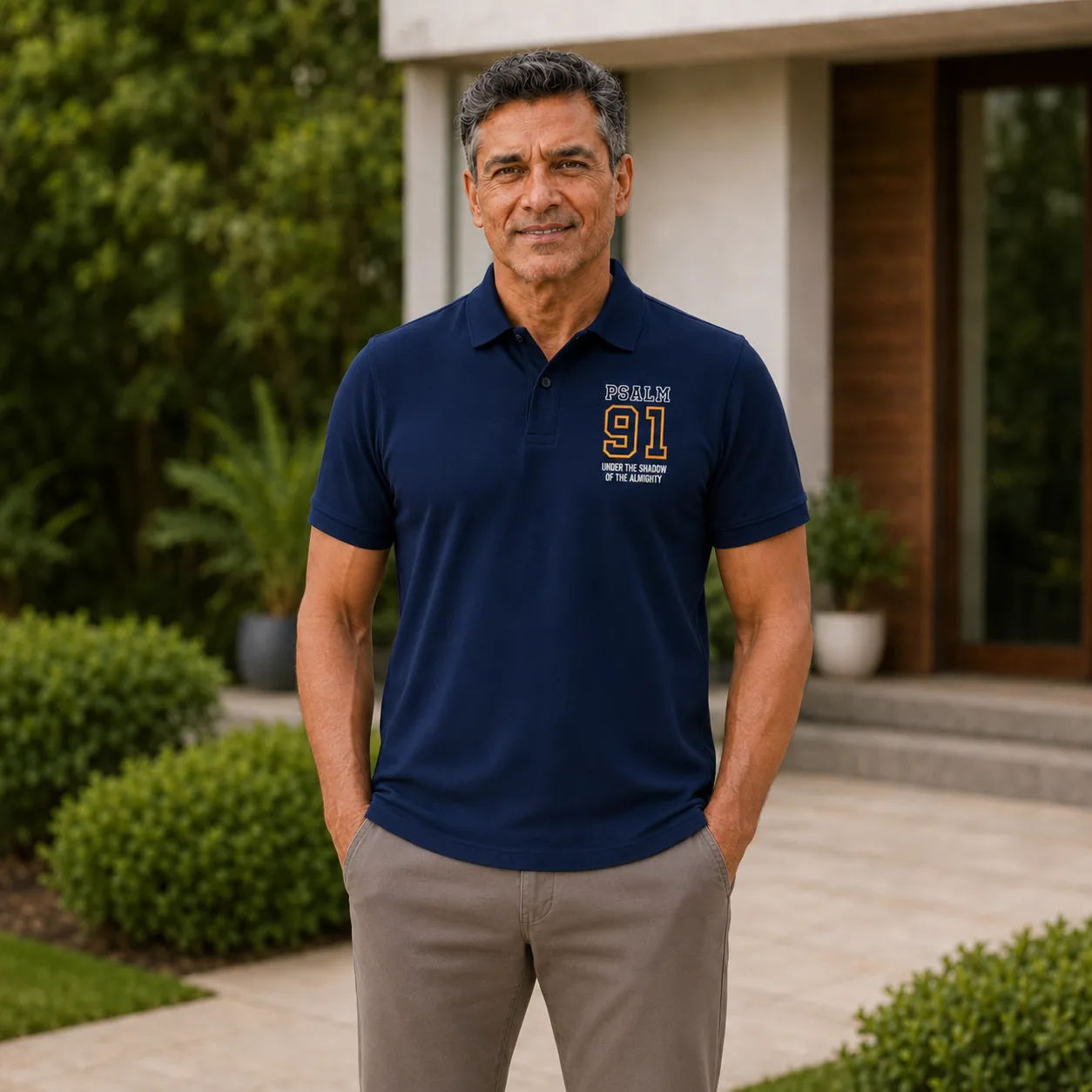 Psalm 91 Polo Tshirt