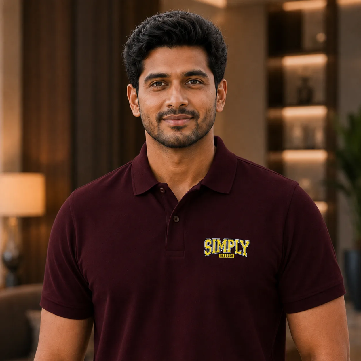 Simply Blessed Polo Tshirt