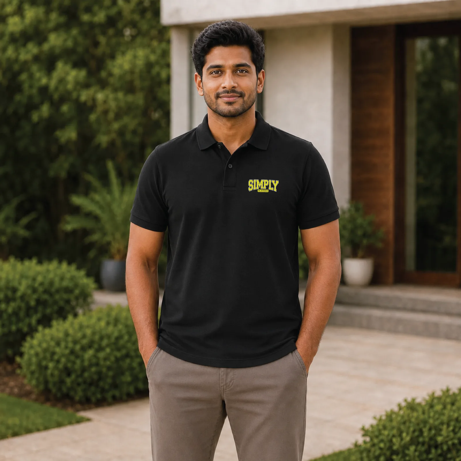 Simply Blessed Polo Tshirt